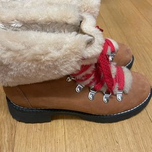 J.Crew Women’s Shearling Boots (Sz 6)